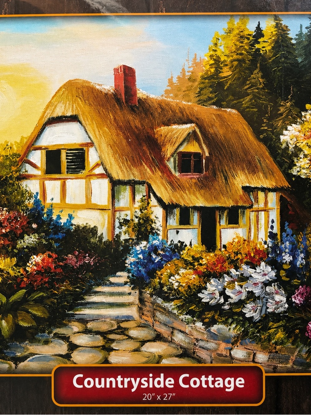 Kings We Cool Countryside Cottage 1000 Piece Jigsaw Puzzle 20” x 27” New Sealed